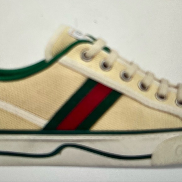 Gucci Tennis 1977 Sneaker. Worn 2xs! Classic! Sold out online - Picture 6 of 9